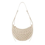 Polène Numéro Dix in Onda Ecru Numéro Dix in Onda Ecru - Shoulder & Crossbody Bags - Parisian Luxury Leather Bag at Coveti