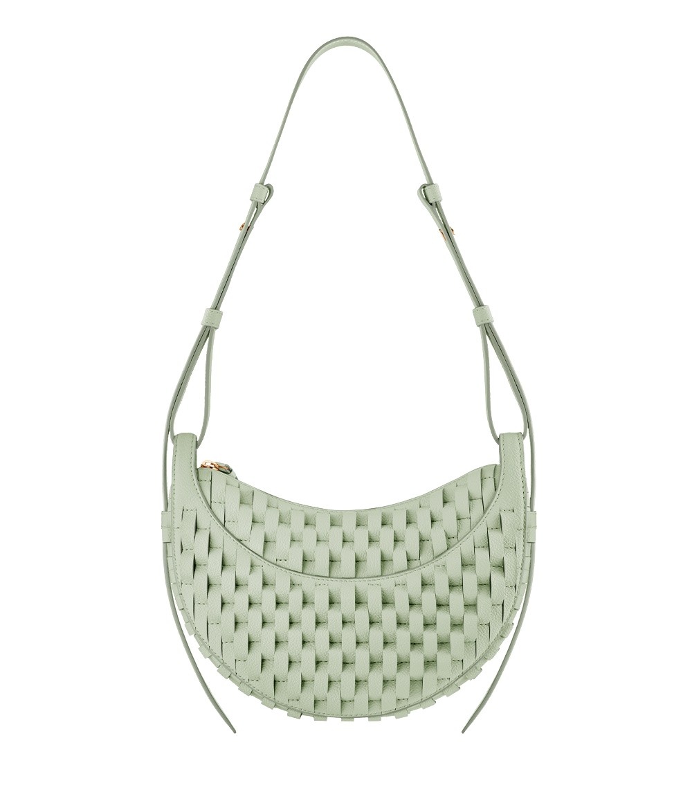 Polène Numéro Dix in Onda Fresh Almond Numéro Dix in Onda Fresh Almond - Shoulder & Crossbody Bags - Parisian Luxury Leather Bag at Coveti