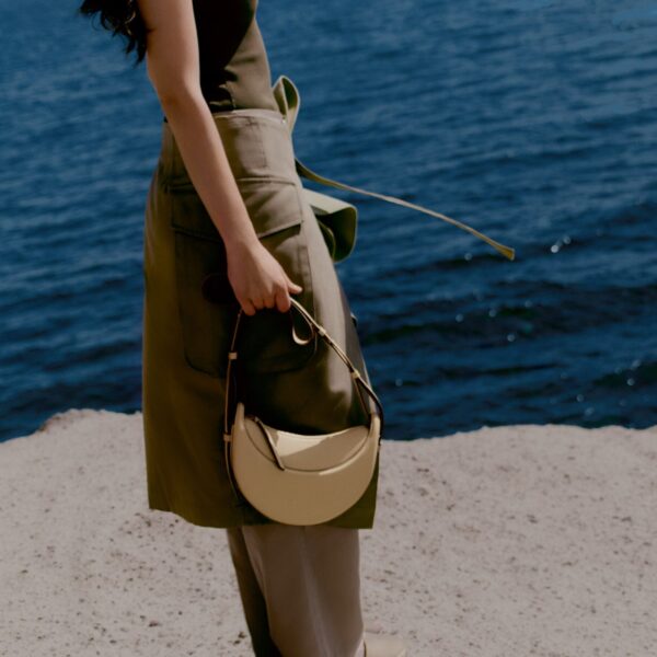 Polène Numéro Dix in Sand Numéro Dix in Sand - Shoulder & Crossbody Bags - Parisian Luxury Leather Bag at Coveti