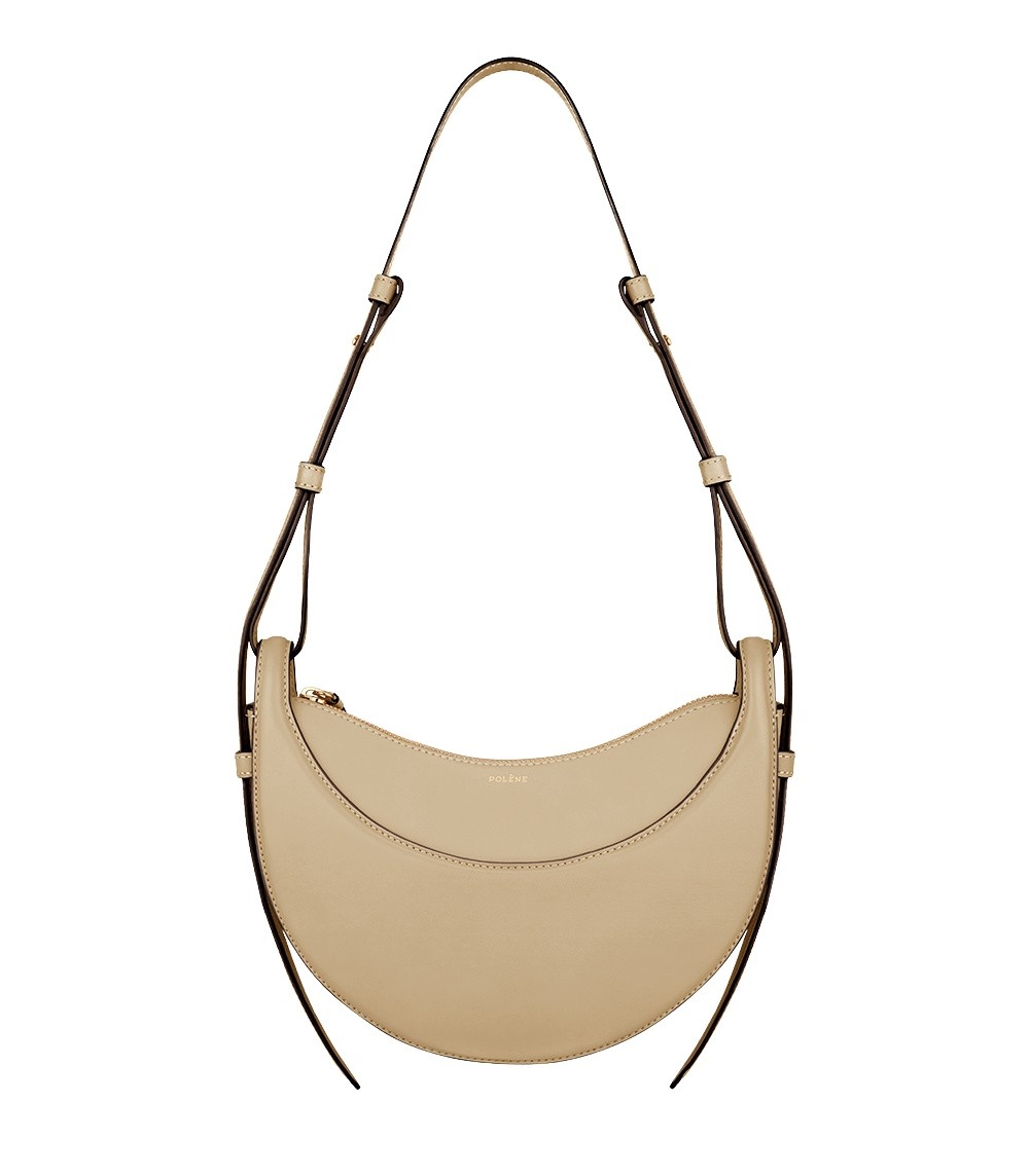 Polène Numéro Dix in Sand Numéro Dix in Sand - Shoulder & Crossbody Bags - Parisian Luxury Leather Bag at Coveti