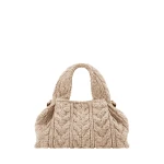 Polène Numéro Neuf Mini in Ecru Numéro Neuf Mini in Ecru - Mini Bags - Parisian Luxury Leather Bag at Coveti