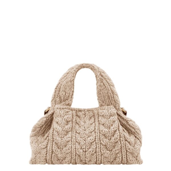Polène Numéro Neuf Mini in Ecru Numéro Neuf Mini in Ecru - Mini Bags - Parisian Luxury Leather Bag at Coveti