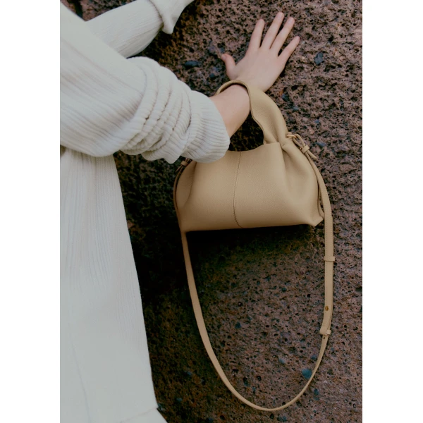 Polene Numéro Neuf Mini in Sand Bag, view 2