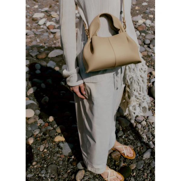 Polene Numéro Neuf Mini in Sand Bag, view 3