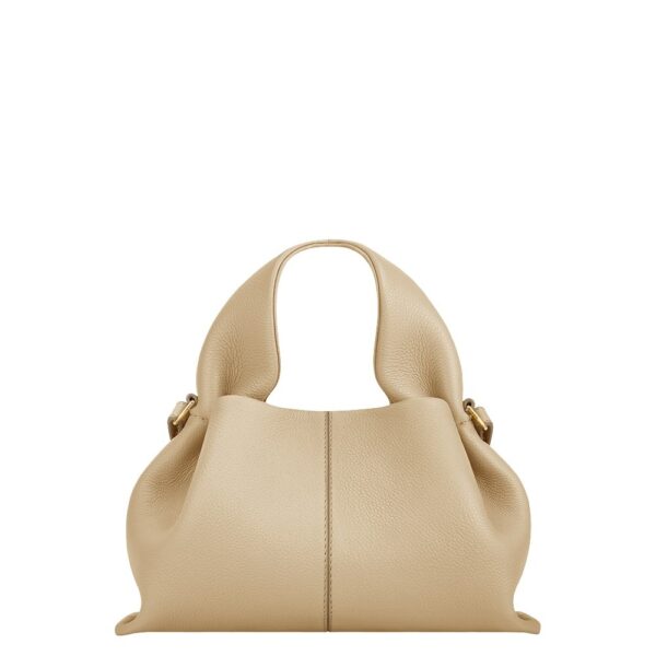 Polène Numéro Neuf Mini in Sand Numéro Neuf Mini in Sand - Mini Bags - Parisian Luxury Leather Bag at Coveti