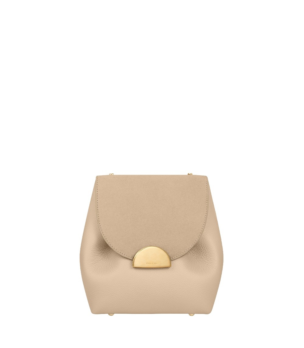 Polène Numéro Un Mini in Sand Numéro Un Mini in Sand - Mini Bags - Parisian Luxury Leather Bag at Coveti