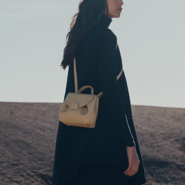 Polène Numéro Un Nano in Sand Numéro Un Nano in Sand - Mini Bags - Parisian Luxury Leather Bag at Coveti