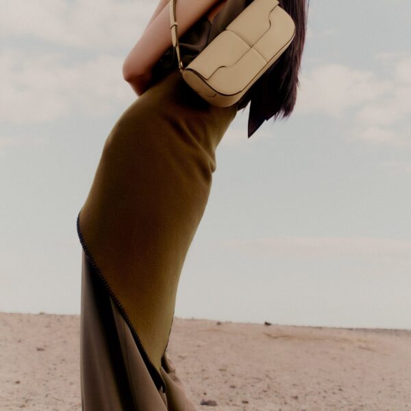 Polène Osmo in Sand Osmo in Sand - Shoulder & Crossbody Bags - Parisian Luxury Leather Bag at Coveti