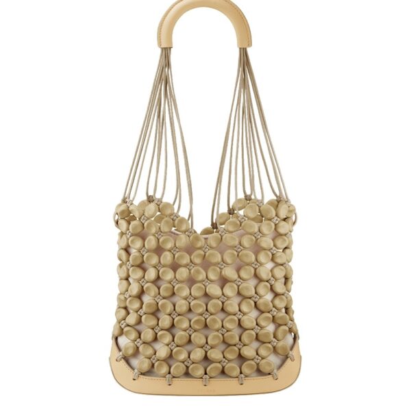 Polène Solé in Oat Solé in Oat - Shoulder & Crossbody Bags - Parisian Luxury Leather Bag at Coveti