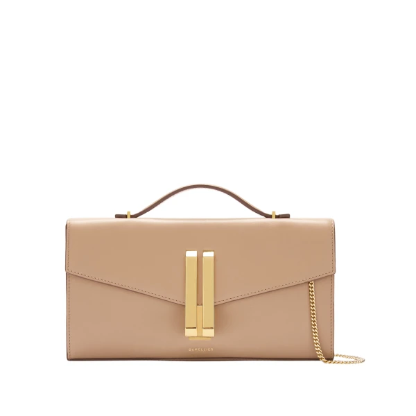 The Vancouver Clutch in Dark Sand Clutch Bag