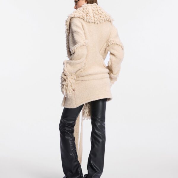 Attico beige coat