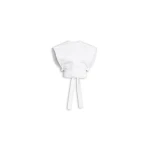Alaïa Belted Denim Top - ALAÏA Pants - Laser Cut Luxury - Shop at Coveti