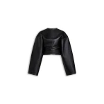 Alaïa Belted Leather Top - ALAÏA Tops - Laser Cut Luxury - Shop at Coveti Alaïa Belted Leather Top - ALAÏA Tops - Laser Cut Luxury - Shop at Coveti