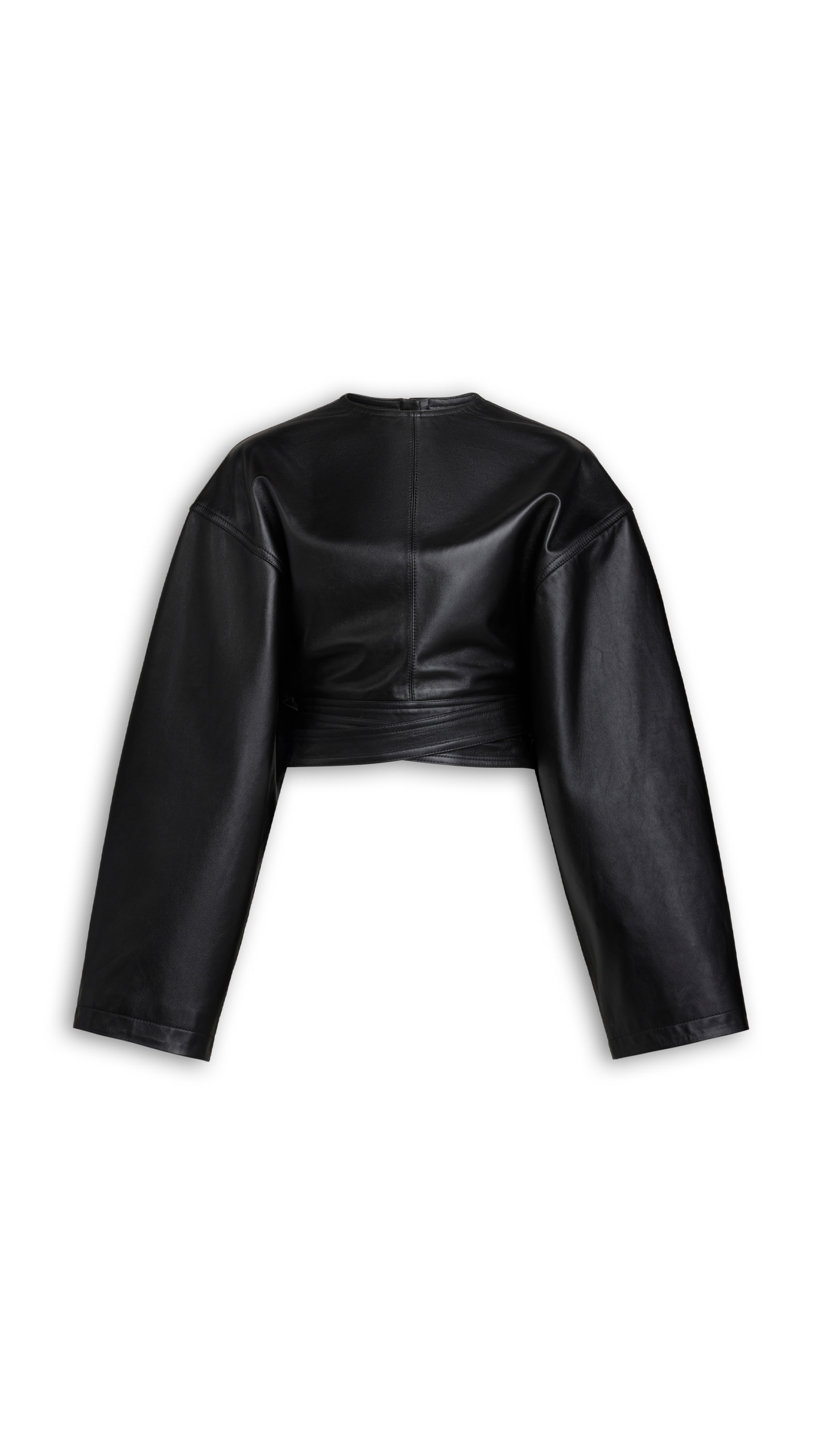 Alaïa Belted Leather Top - ALAÏA Tops - Laser Cut Luxury - Shop at Coveti Alaïa Belted Leather Top - ALAÏA Tops - Laser Cut Luxury - Shop at Coveti
