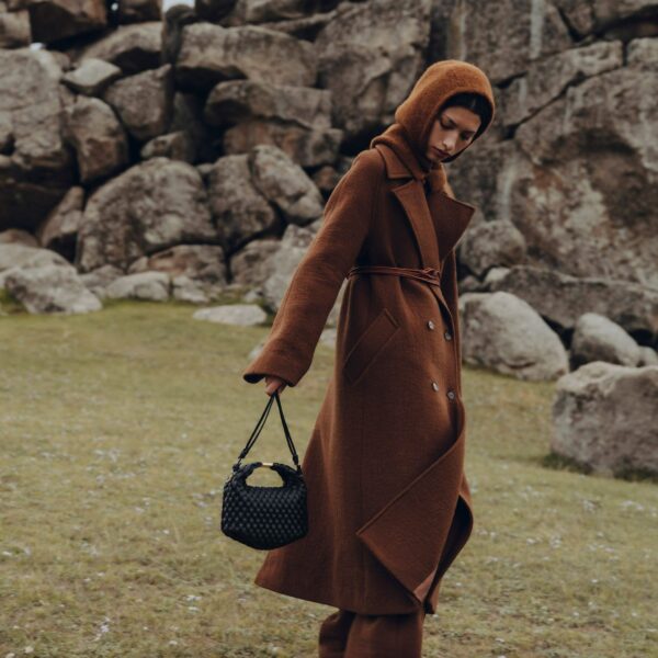 Polène Béri in Onda Black Béri in Onda Black - Shoulder & Crossbody Bags - Parisian Luxury Leather Bag at Coveti