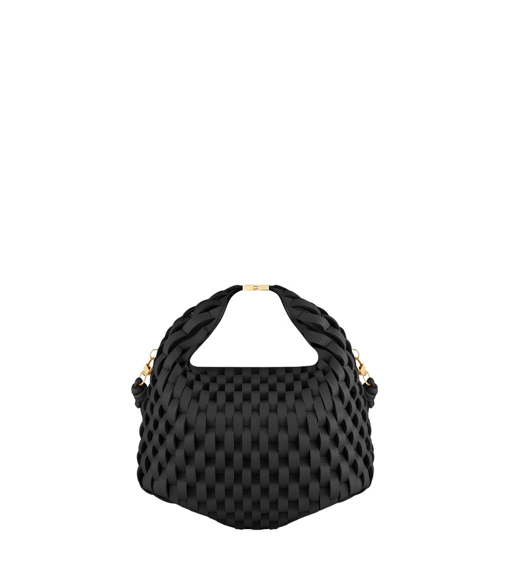 Polène Béri in Onda Black Béri in Onda Black - Shoulder & Crossbody Bags - Parisian Luxury Leather Bag at Coveti