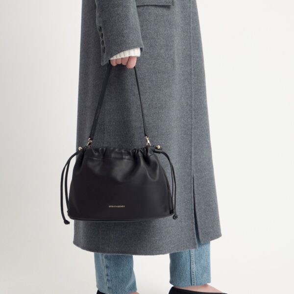 Strathberry Charlotte Midi Drawstring bucket bag
