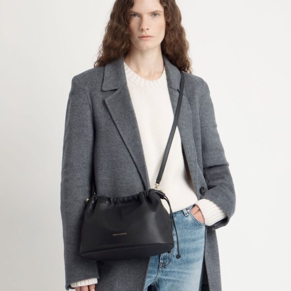 Strathberry Charlotte Midi Drawstring bucket bag