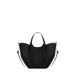 Polène Cyme Mini in Black Cyme Mini in Black - Mini Bags - Parisian Luxury Leather Bag at Coveti