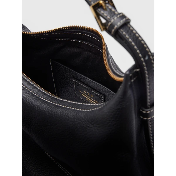 Black ATP Atelier hobo bag