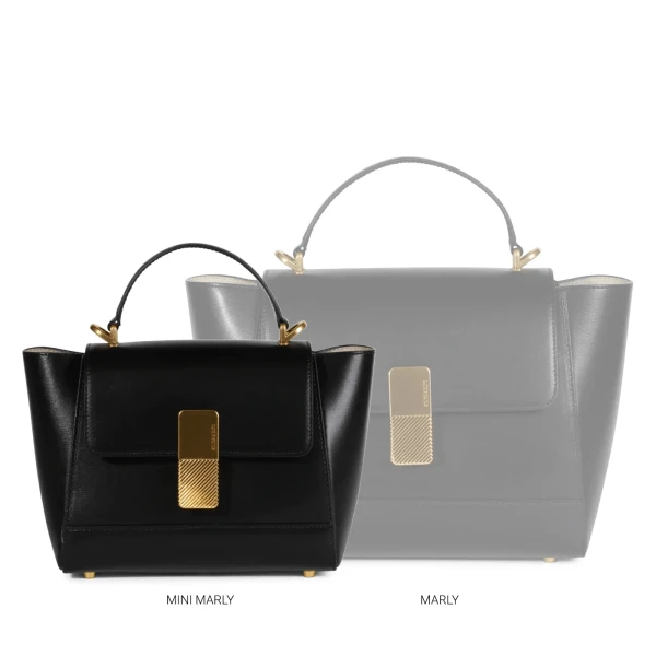 Ateliers Auguste Mini Marly in Black bag