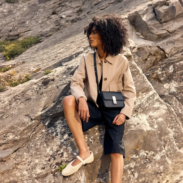 Ateliers Auguste Mini Monceau in Black bag