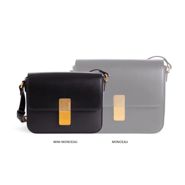 Ateliers Auguste Mini Monceau in Black bag