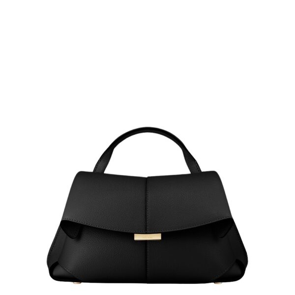 Polène Mokki Mini in Black Mokki Mini in Black - Mini Bags - Parisian Luxury Leather Bag at Coveti