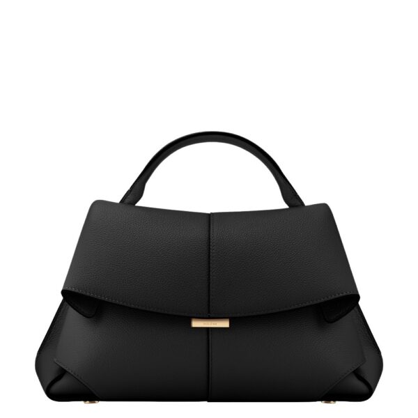 Polène Mokki in Black Mokki in Black - Shoulder & Crossbody Bags - Parisian Luxury Leather Bag at Coveti