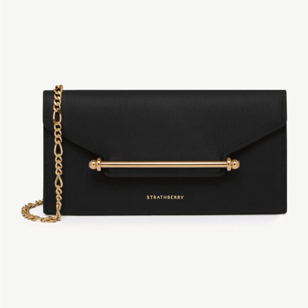Strathberry Multrees Chain Wallet clutch bag