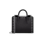 Black-Nano-Tote-in-Black-Studded55378_nobg Strathberry Nano Tote mini bag