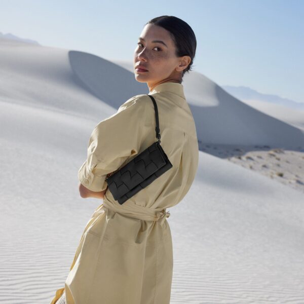 Polène Neiti in Black Neiti in Black - Shoulder & Crossbody Bags - Parisian Luxury Leather Bag at Coveti