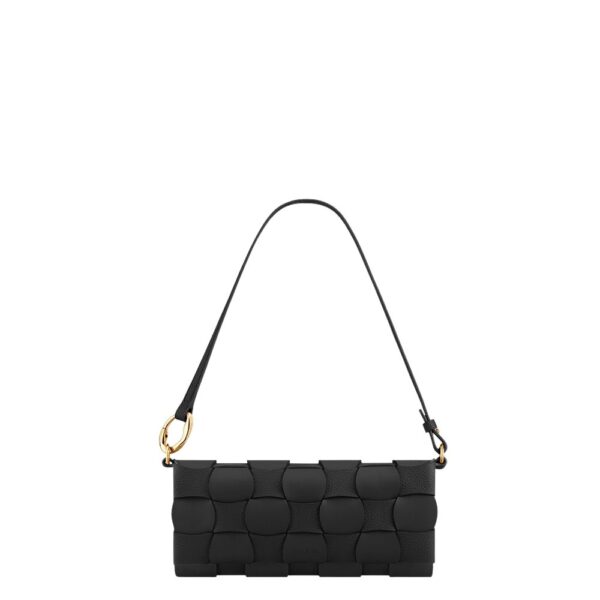 Polène Neiti in Black Neiti in Black - Shoulder & Crossbody Bags - Parisian Luxury Leather Bag at Coveti