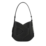 Polène Nodde Hobo in Black Nodde Hobo in Black - Shoulder & Crossbody Bags - Parisian Luxury Leather Bag at Coveti