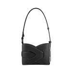 Polène Nodde in Black Nodde in Black - Shoulder & Crossbody Bags - Parisian Luxury Leather Bag at Coveti