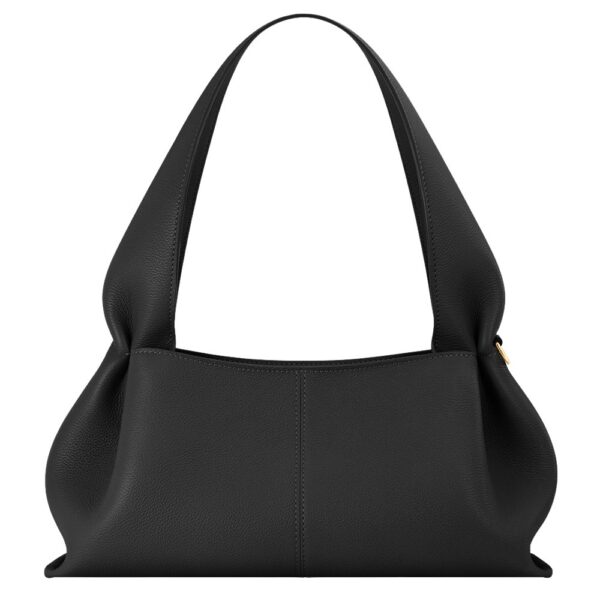 Polène Numéro Neuf East West in Black Numéro Neuf East West in Black - Shoulder & Crossbody Bags - Parisian Luxury Leather Bag at Coveti