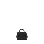 Polène Numéro Un Micro in Black Numéro Un Micro in Black - Mini Bags - Parisian Luxury Leather Bag at Coveti