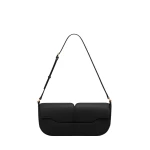 Polène Osmo in Black Osmo in Black - Shoulder & Crossbody Bags - Parisian Luxury Leather Bag at Coveti