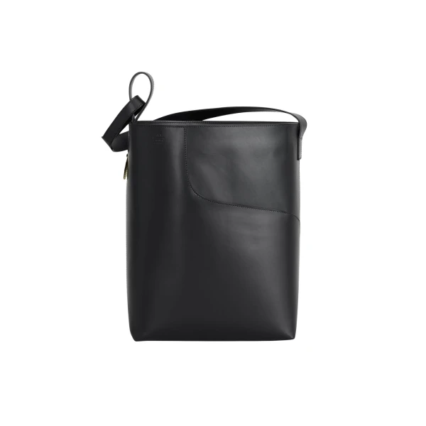 Pienza in Black Tote Bag