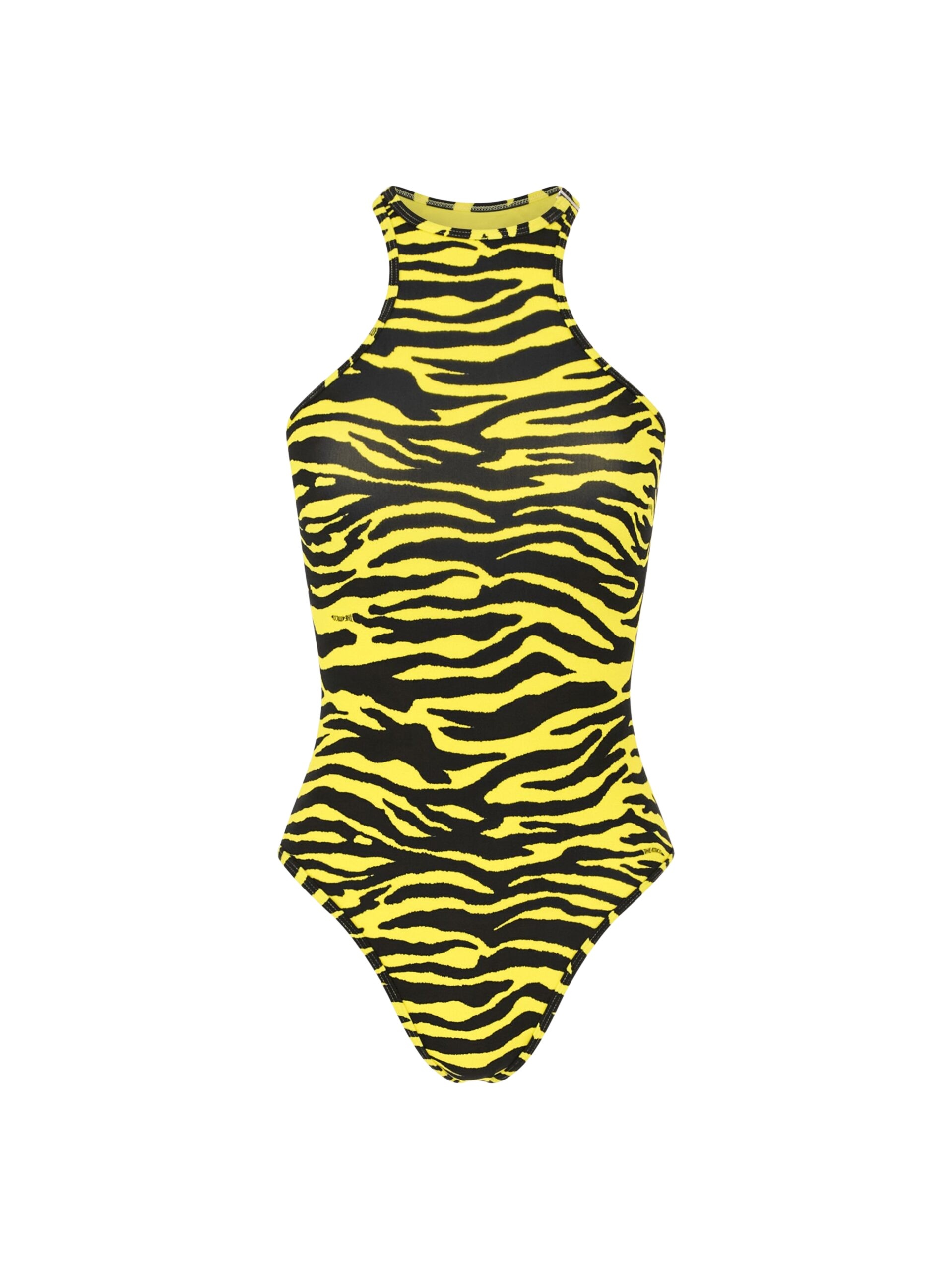 The Attico Black and yellow one piece