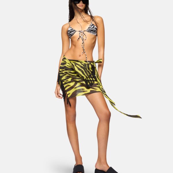 Black and yellow pareo