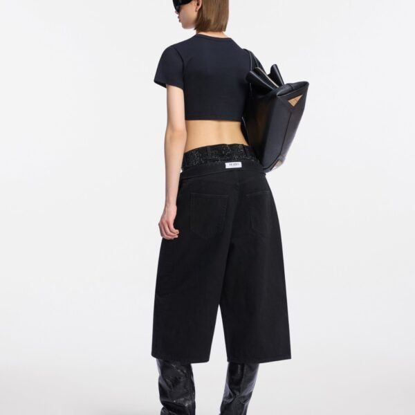 Attico black trousers