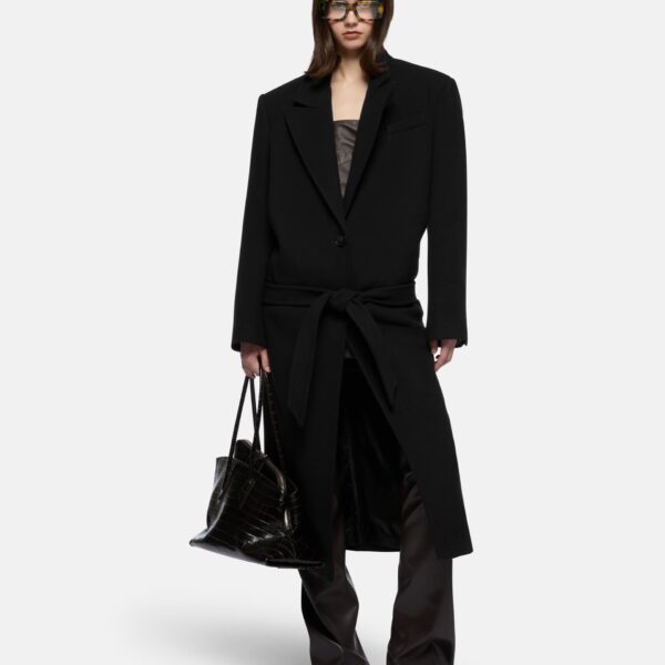 Black long coat