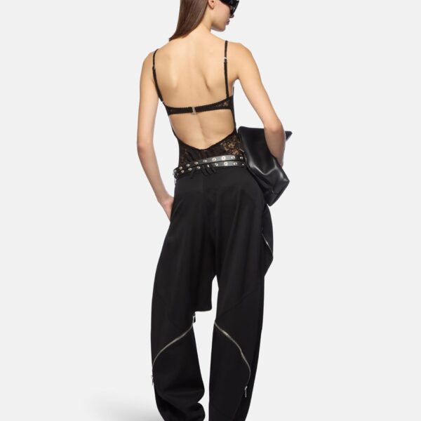 Attico black trousers