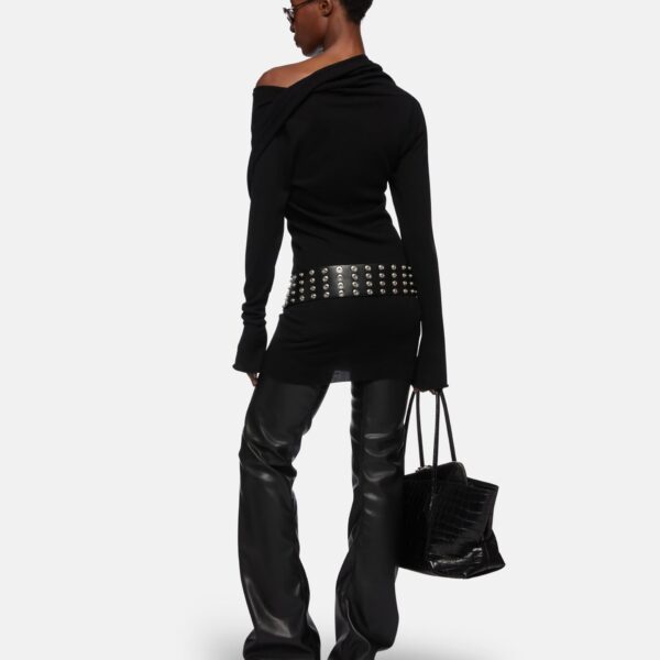 Attico black dress
