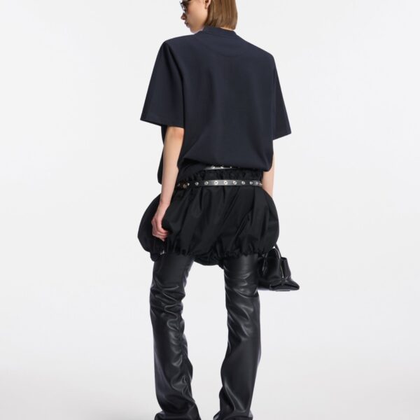 Attico black shorts