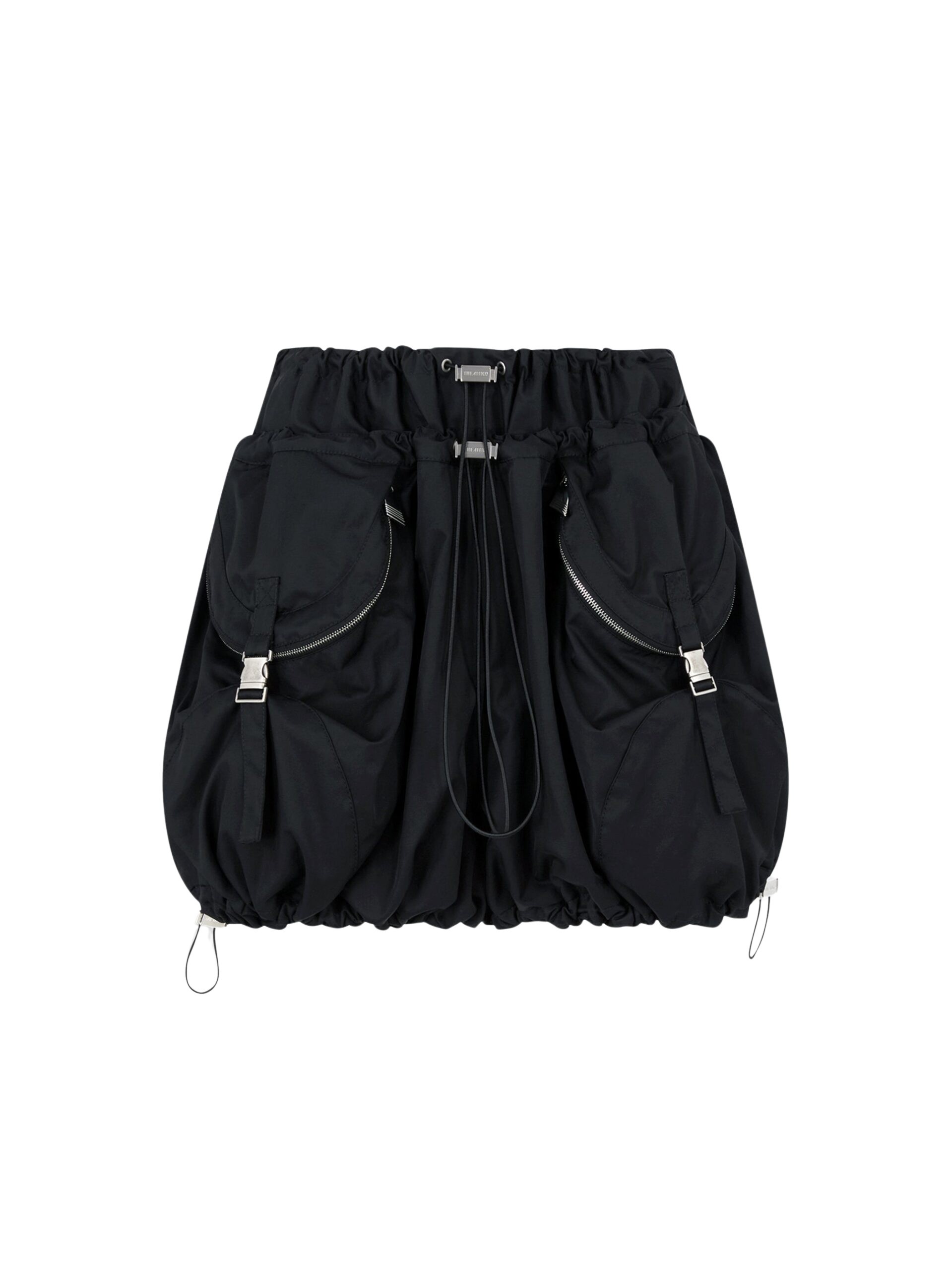 The Attico Black shorts