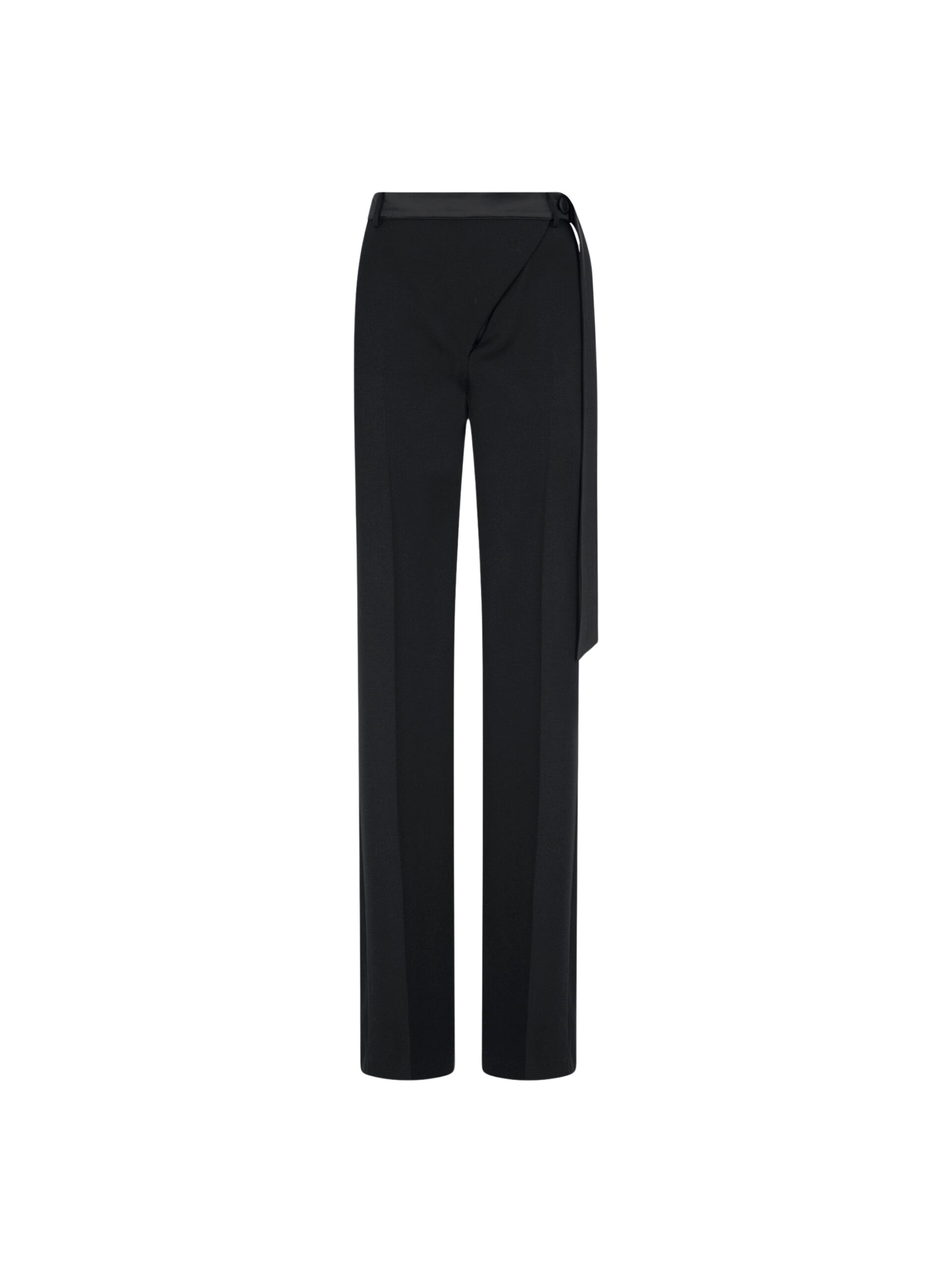 The Attico Black tuxedo pants