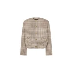 blazé milano altai jacket in agape grey mix
