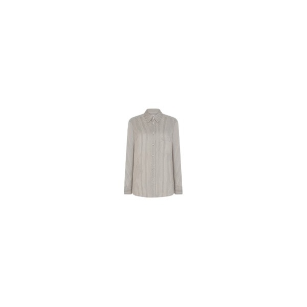 blazé milano anabas shirt in joysail beige and black